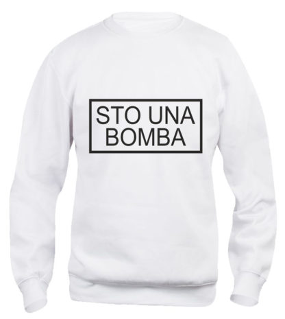 Sto Una Bomba – Minimal Hoodie (Unisex)