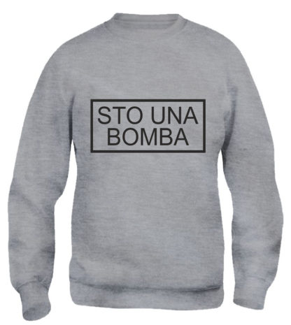 Sto Una Bomba – Minimal Hoodie (Unisex)
