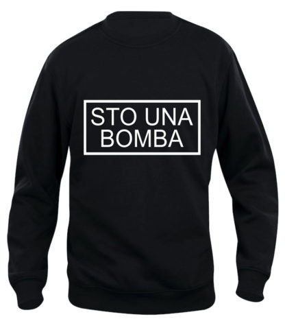 Sto Una Bomba – Minimal Hoodie (Unisex)