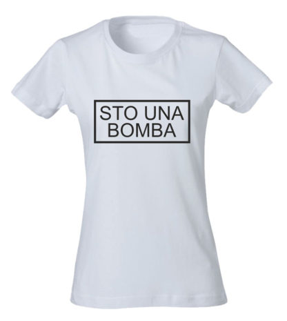 Sto Una Bomba – Minimal Tshirt (Donna)