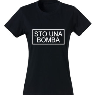Sto Una Bomba – Minimal Tshirt (Donna)