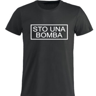 Sto Una Bomba – Minimal Tshirt (Uomo)