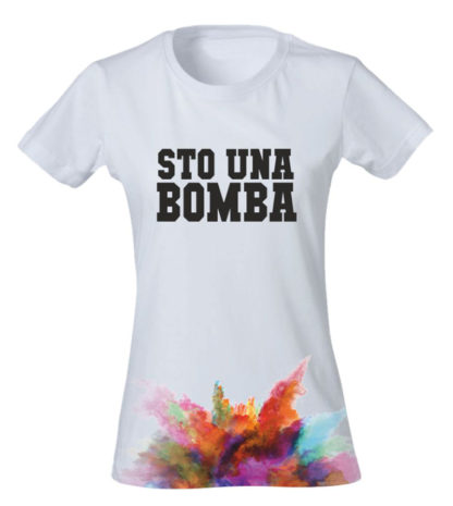 Sto Una Bomba – Explosion Tshirt (Donna)